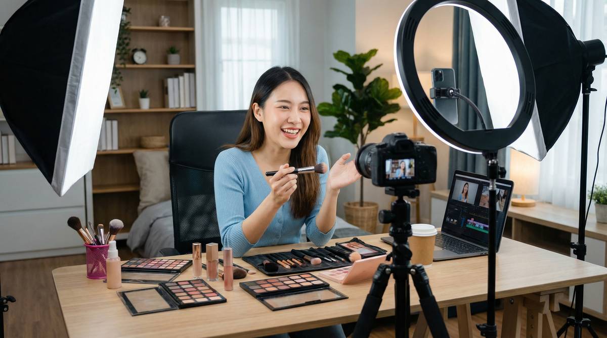 香蕉视频美妆教程